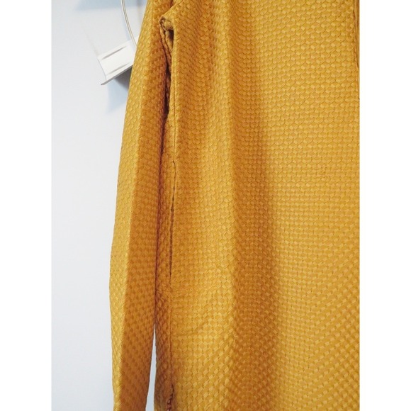 Sojanya Since 1958 Men's Pure Cotton Checked Embroidered Only Long Kurta XXL 44 - Picture 10 of 16